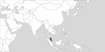 Map of Area Malaysia